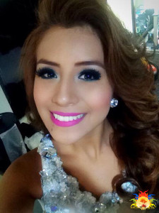 Miss El Salvador 2015 Delegate, Genesis Margarita Fuentes Bolaños, Costa Maya Festival